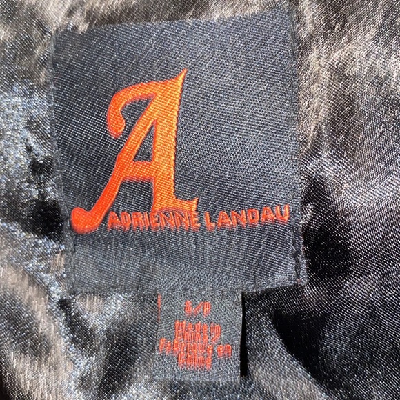 Adrienne Landau Woman’s Synthetic Fur Winter Outdoor Vest Size Small - Picture 8 of 13